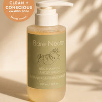 Bare Nectar Kids Shampoo and Body Wash - bottle award