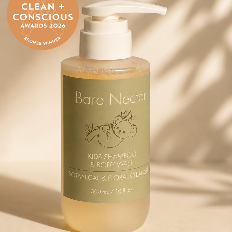Bare Nectar Kids Shampoo and Body Wash - bottle award