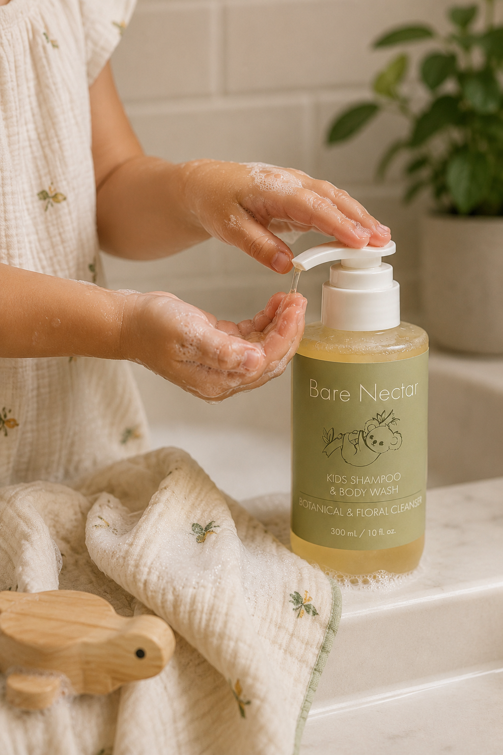 Kids shampoo and bodywash
