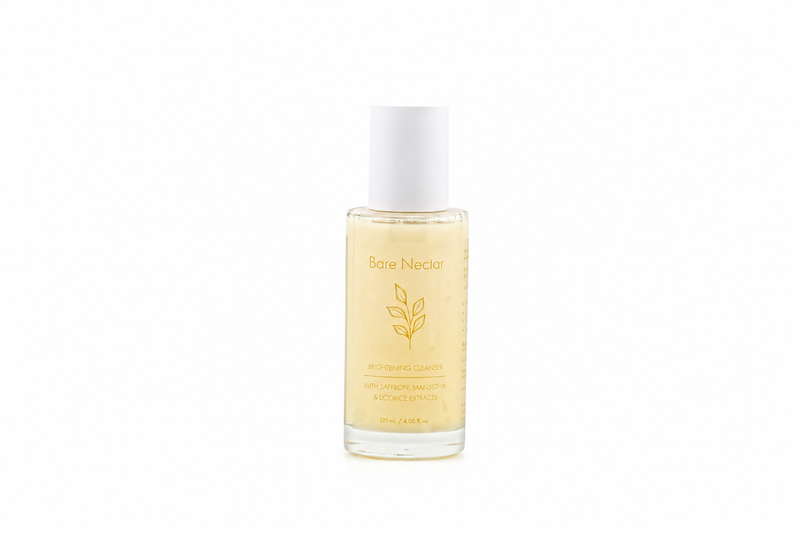 Bare Nectar Brightening Cleanser 120 ml bottle