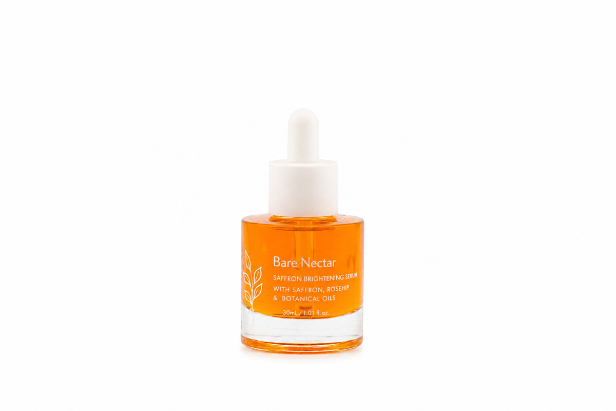 Bare Nectar Saffron Brightening Serum 30 ml bottle